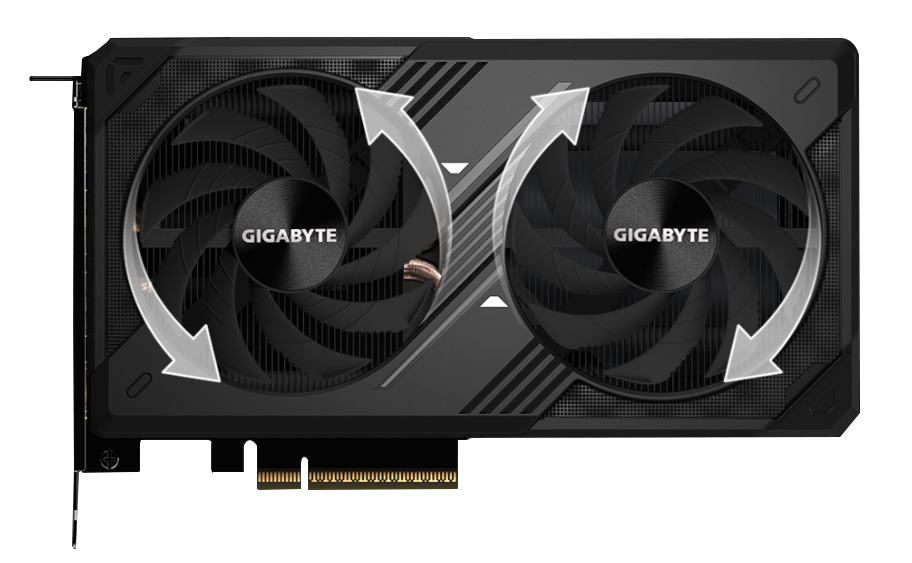 GIGABYTE WINDFORCE GeForce RTX 5060 Graphics Card GV-N5060WF2OC